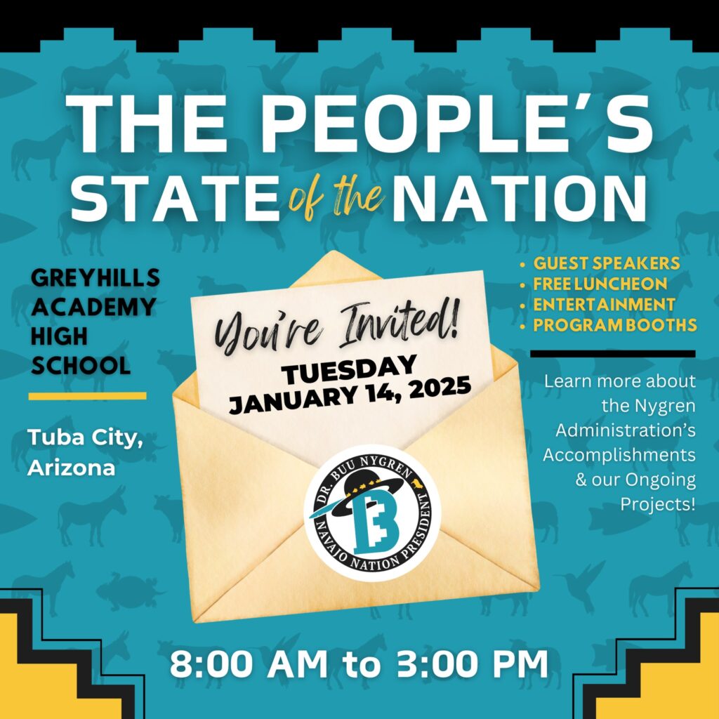 The People's State of the Nation @ Greyhills Academy High School | Tuba City | Arizona | United States